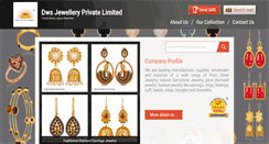 Desktop Screenshot of jewelryexportersindia.com